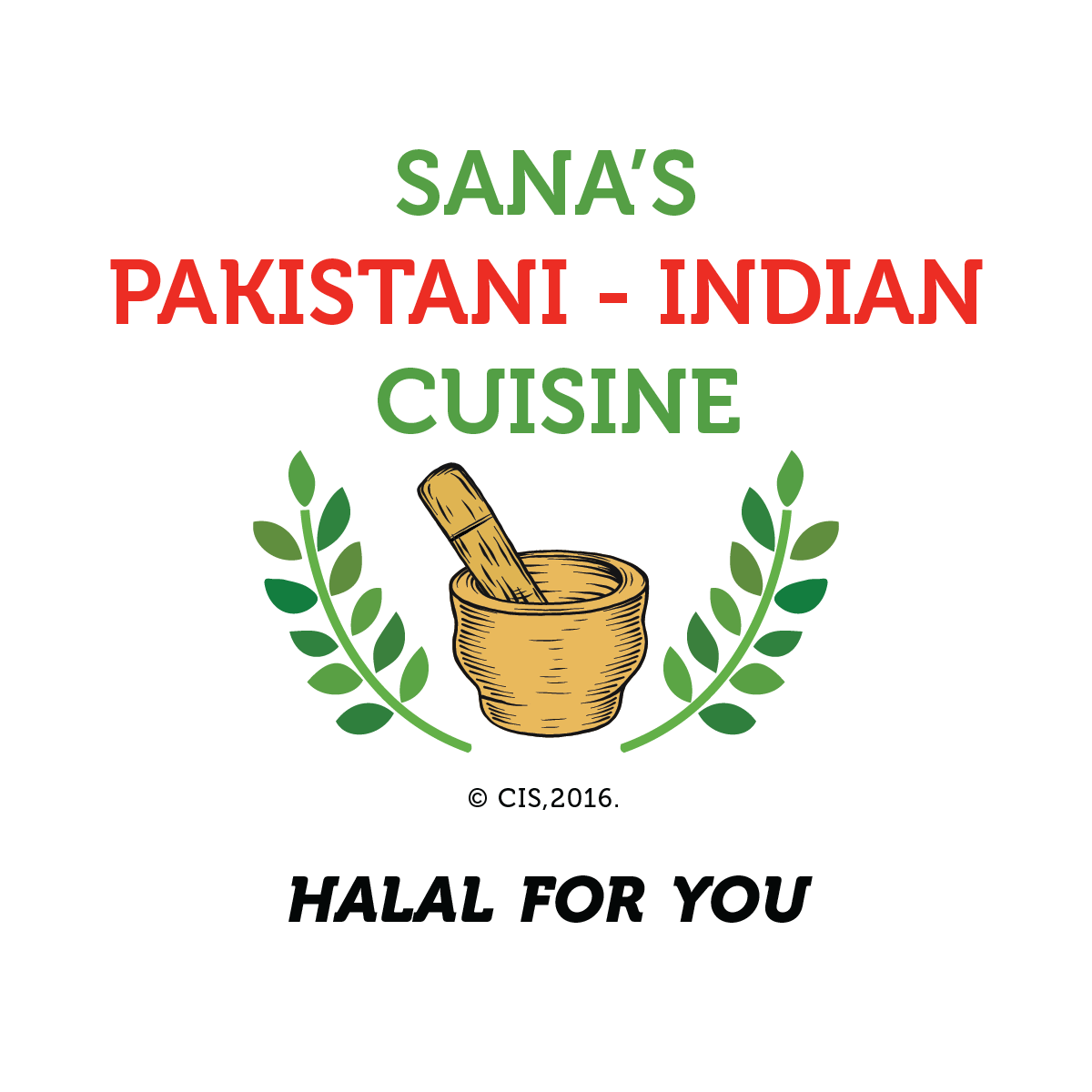 SANA'S PAKISTANI – INDIAN CUISINE